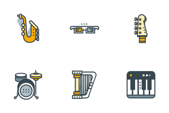Music And Instrument  Icon Pack