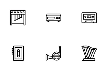 Music And Instrument Icon Pack