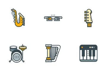 Music And Instrument  Icon Pack