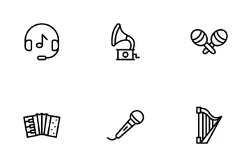 Music And Instrument Icon Pack