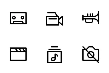 Music And Multimedia  Icon Pack