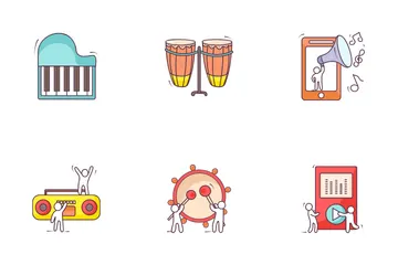 Music And Multimedia Icon Pack