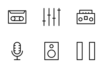 Music And Multimedia   Icon Pack