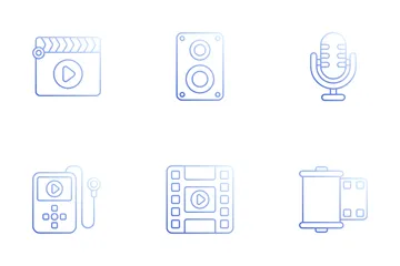 Music And Multimedia Icon Pack