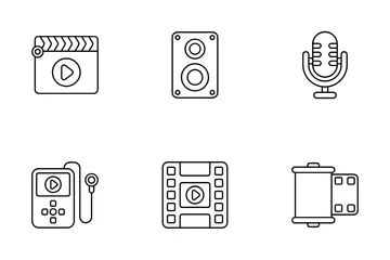 Music And Multimedia Icon Pack