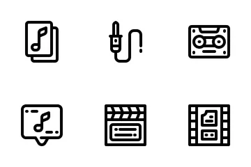 Music And Multimedia Icon Pack