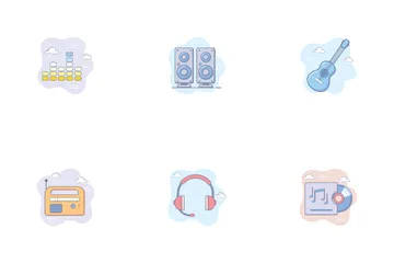 Music And Radio Station Icon Pack
