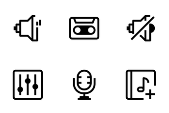 Music And Sound  Icon Pack