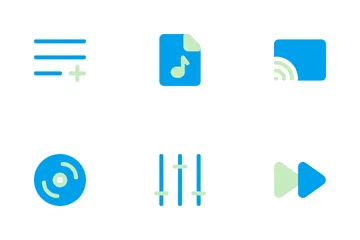 Music And Video Player Icon Pack