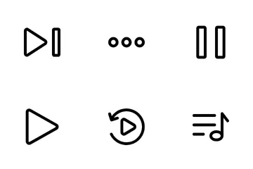 Music And Video Player Icon Pack
