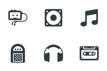 Music & Audio Icon Pack