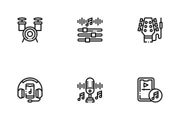 Music & Audio Icon Pack