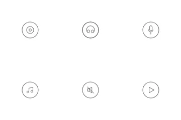 Music Button Icon Pack