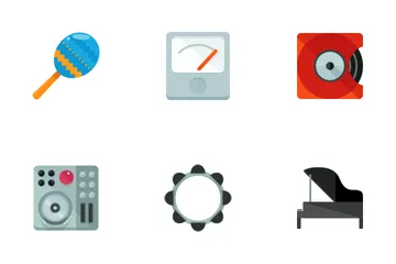 Music Equipment Icon Pack