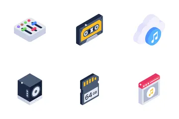 Music Equipment Icon Pack