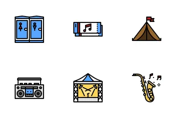 Music Festival Icon Pack