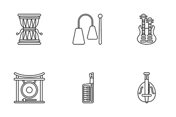 Music Instrument 2 Icon Pack
