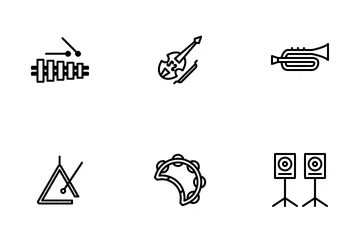 Music Instrument Icon Pack