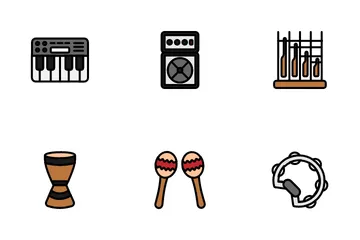 Music Instrument Icon Pack