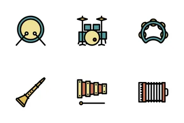 Music Instrument Icon Pack