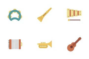 Music Instrument Icon Pack