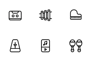 Music Instrument Icon Pack