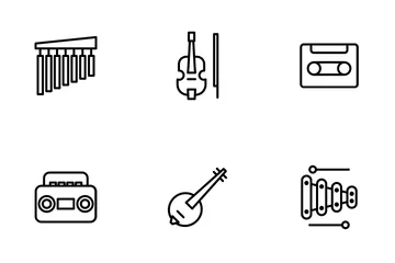 Music Instrument Icon Pack