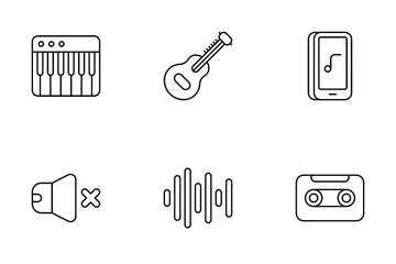 Music Instrument Icon Pack