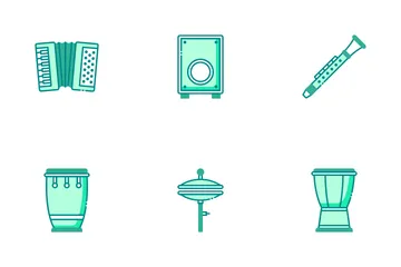 Music Instrument Icon Pack