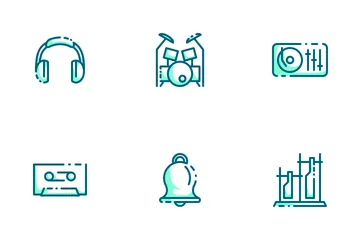 Music Instrument Icon Pack