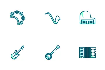 Music Instrument Icon Pack