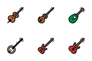 Music Instrument Icon Pack