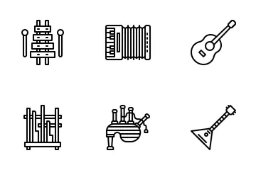 Music Instrument Icon Pack