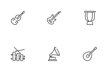 Music Instrument Icon Pack