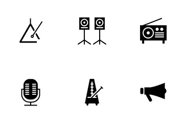 Music Instrument Icon Pack