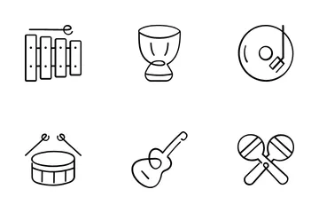 Music Instrument Icon Pack