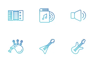 Music Instrument Icon Pack