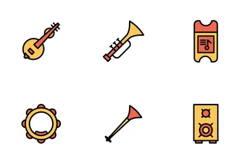 Music Instrument Icon Pack