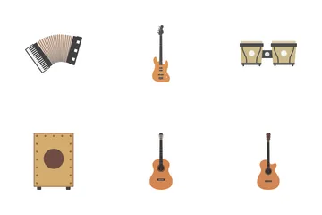 Music Instrumental Icon Pack