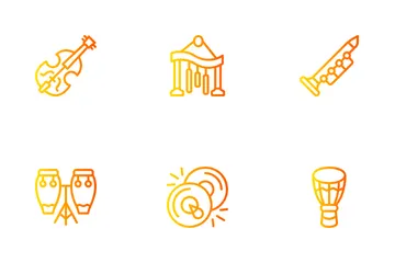 Music Instrumental Icon Pack