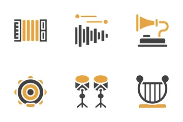 Music Instruments Icon Pack