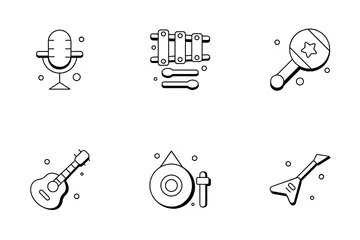 Music Instruments Icon Pack