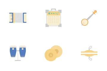 Music Instruments Icon Pack