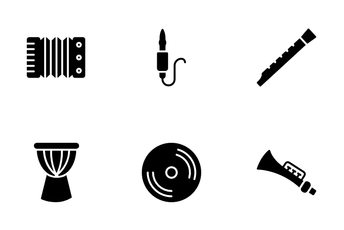 Music Instruments Vol 1 Icon Pack