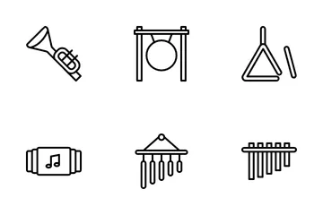 Music Instruments Vol 2 Icon Pack
