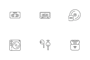 Music Items Icon Pack