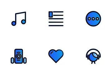 Music &  Multimedia Icon Pack