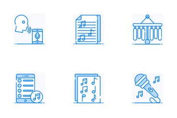 Music, Multimedia And Fun Icon Pack