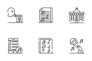 Music, Multimedia And Fun Icon Pack