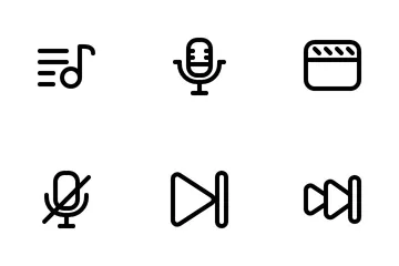 Music Multimedia Icon Pack